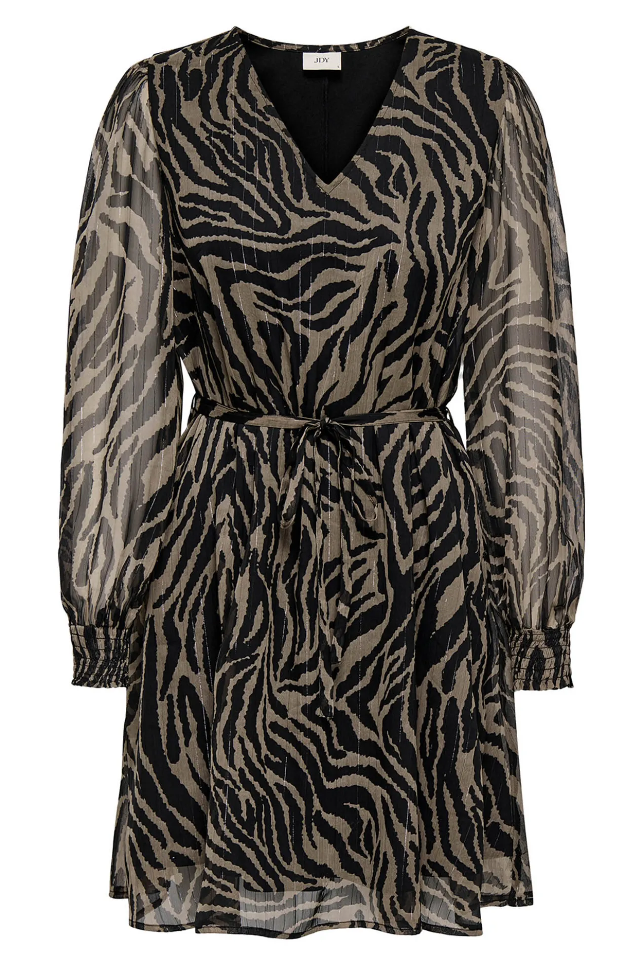 Vestido corto lurex