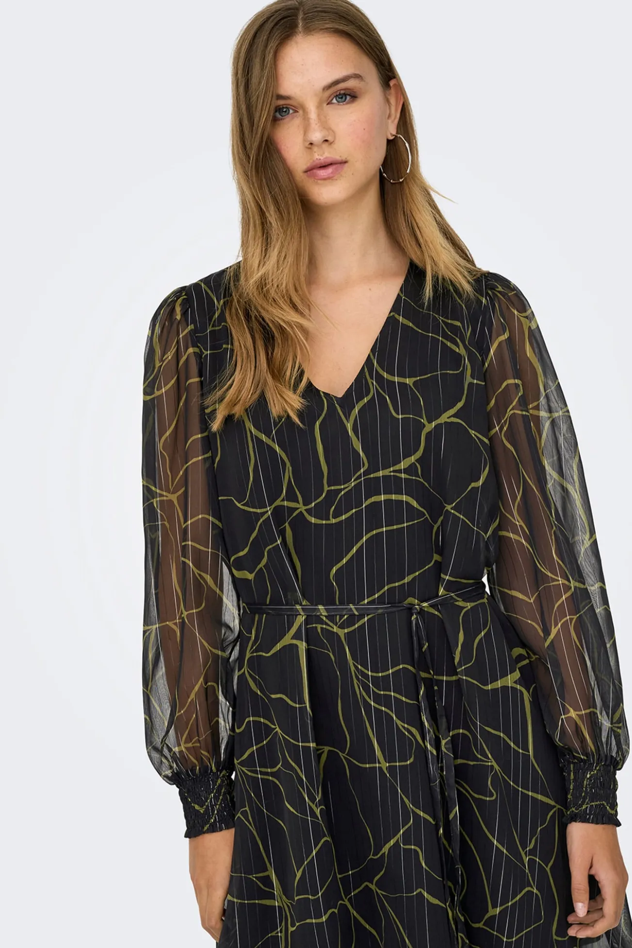 Vestido corto lurex
