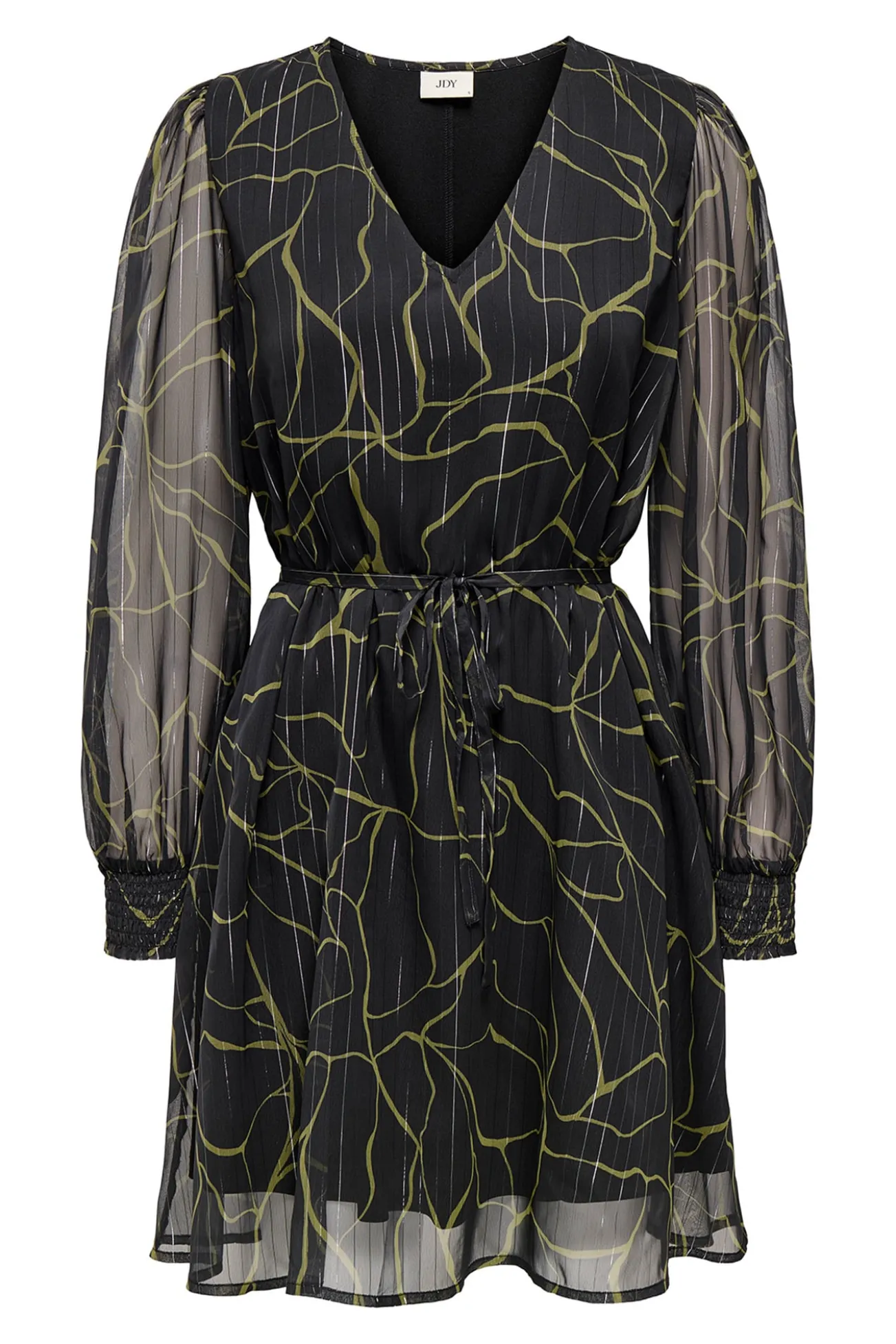 Vestido corto lurex