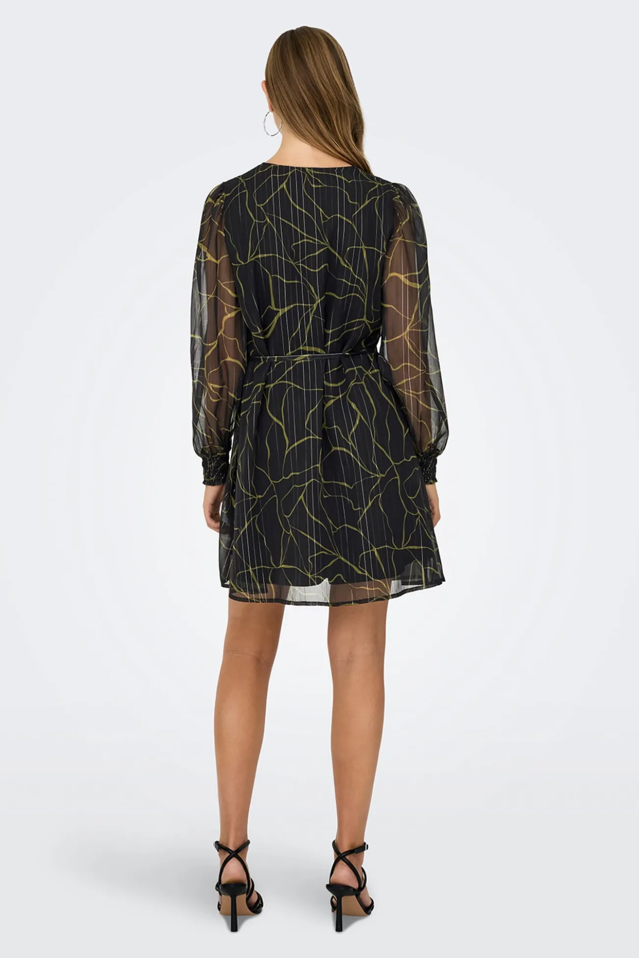 Vestido corto lurex