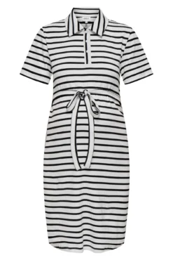 Vestido corto manga corta maternity y lactancia