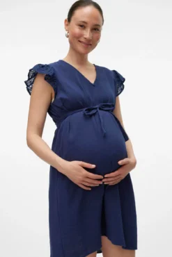 Vestido corto maternity