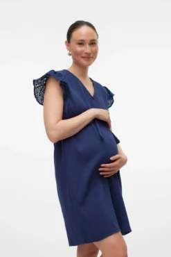 Vestido corto maternity