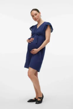 Vestido corto maternity