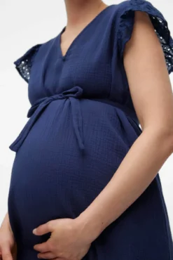 Vestido corto maternity