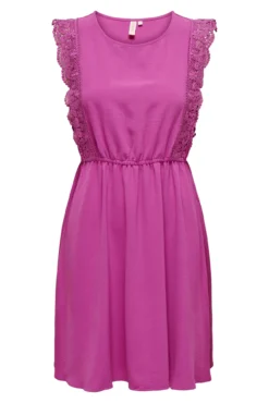 Vestido corto maternity encaje
