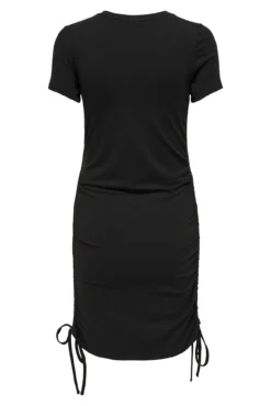 Vestido corto maternity frunce