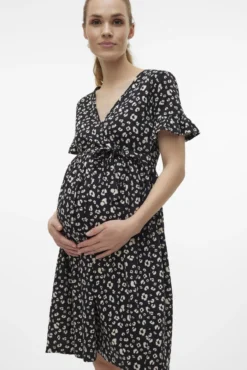Vestido corto maternity y lactancia
