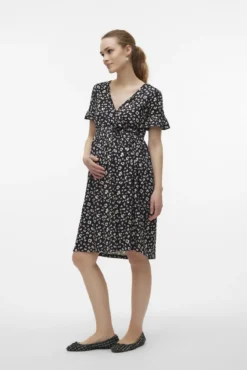 Vestido corto maternity y lactancia