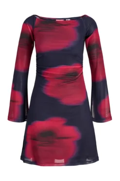Vestido corto mesh