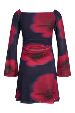 Vestido corto mesh