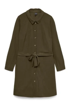 Vestido corto micropana talla grande