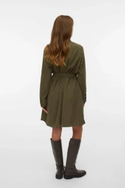 Vestido corto micropana talla grande
