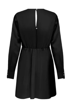 Vestido corto satinado