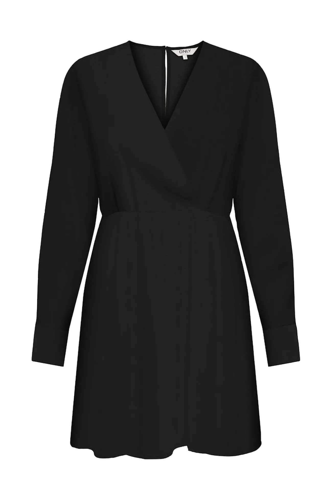 Vestido corto satinado