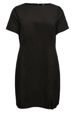 Vestido corto talla grande