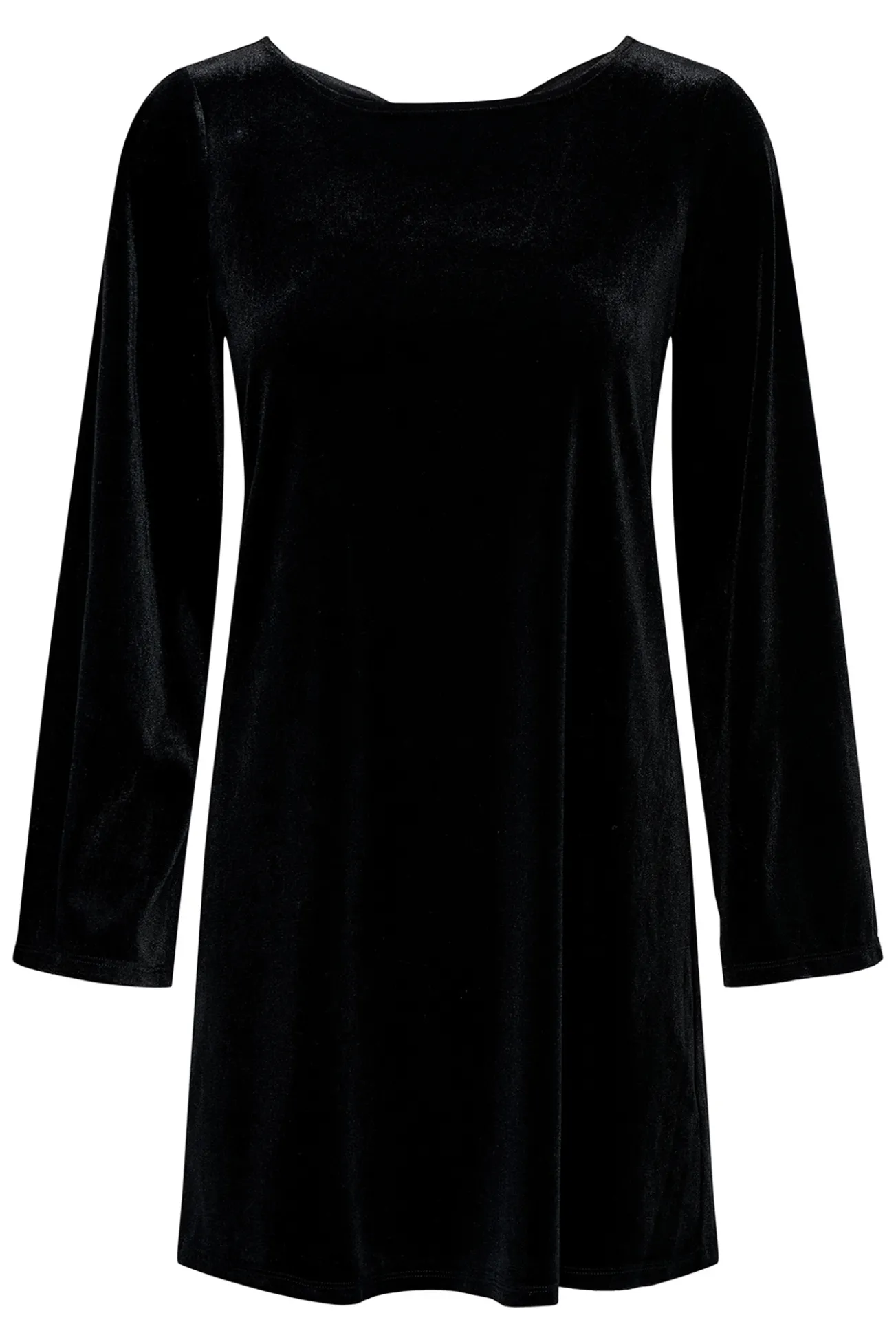 Vestido corto terciopelo