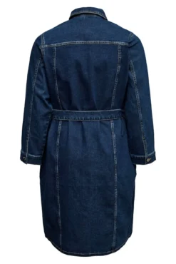 Vestido corto vaquero talla grande
