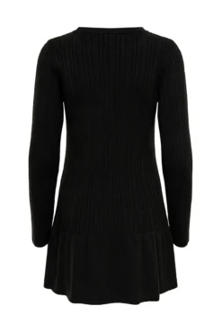 Vestido corto volante
