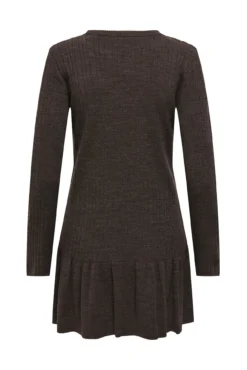 Vestido corto volante