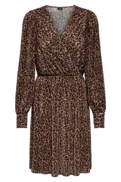 Vestido corto wrap