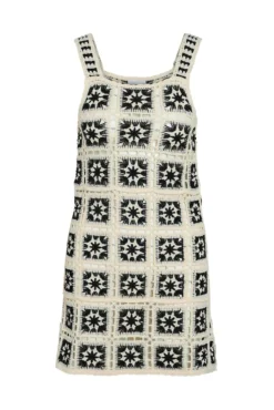 Vestido Crochet Calado