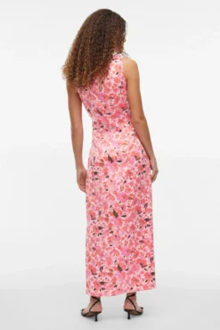 Vestido de fiesta midi estampado