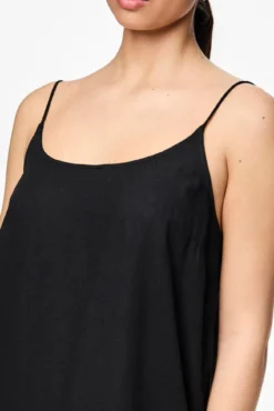 Vestido de lino largo