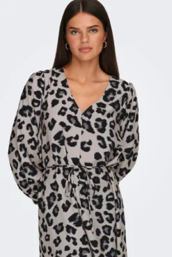 Vestido de manga larga