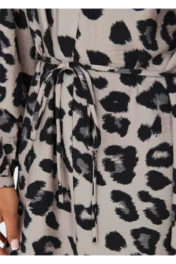 Vestido de manga larga