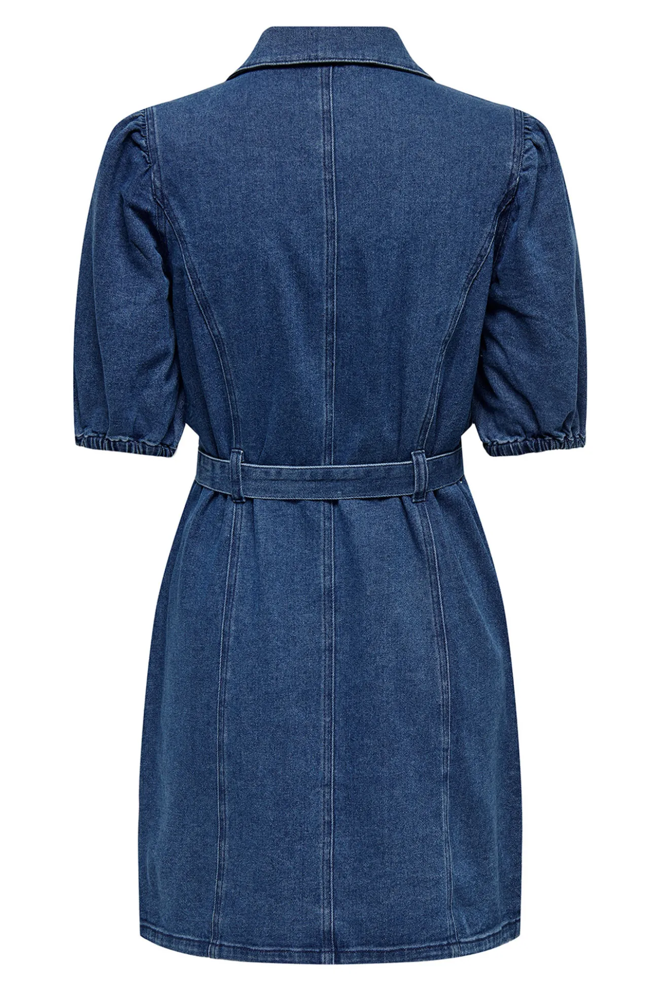 Vestido denim corto