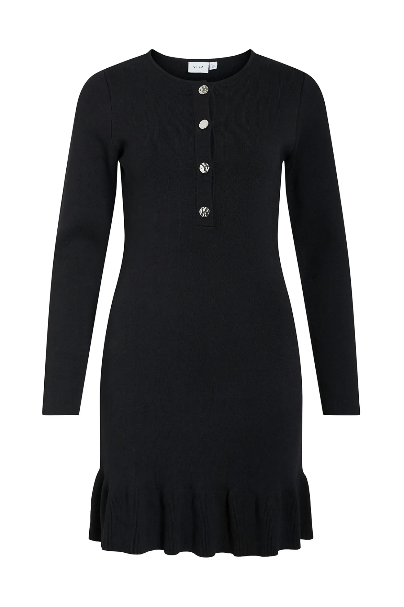 Vestido de punto con viscosa