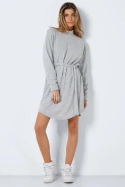 Vestido de punto cuello alto