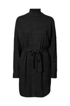 Vestido de punto cuello alto