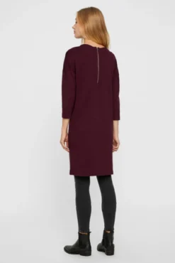 Vestido de punto midi