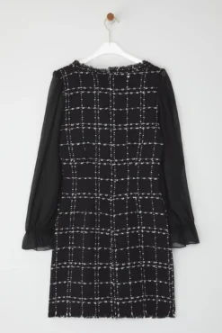 Vestido de tweed