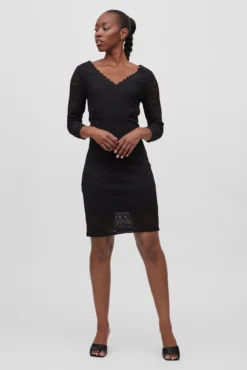 Vestido encaje Vila