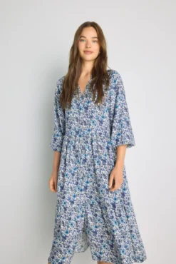 Vestido escote pico