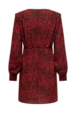 Vestido estampado con animal print