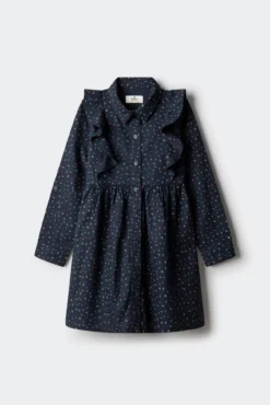 Vestido estampado flores niña