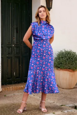 Vestido estampado Graziana