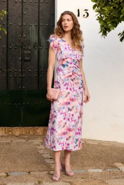 Vestido flores Adelice
