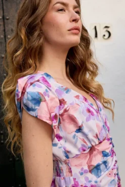 Vestido flores Adelice