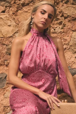 Vestido halter Aigle