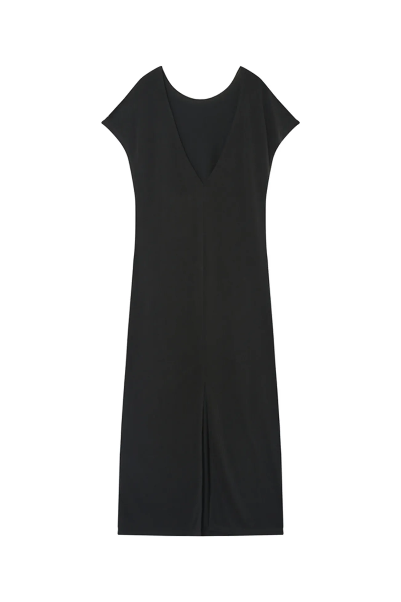 Vestido largo básico en modal