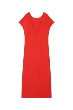 Vestido largo básico en modal