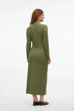 Vestido largo de manga larga maternity