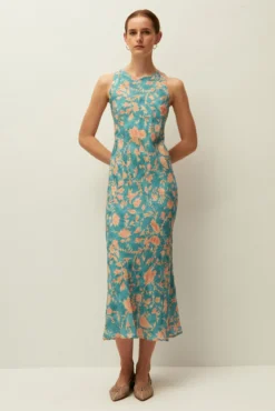 Vestido largo de tirantes