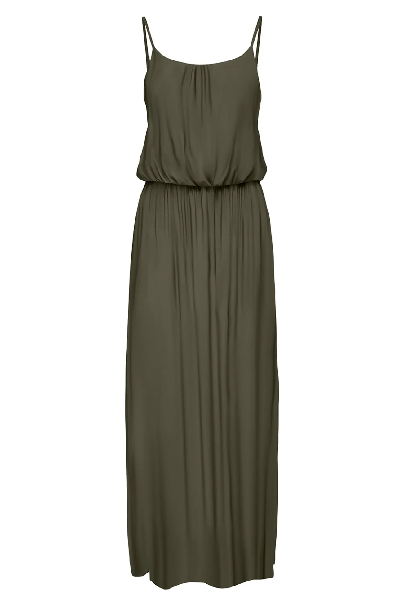 Vestido largo de tirantes