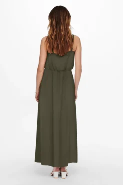 Vestido largo de tirantes
